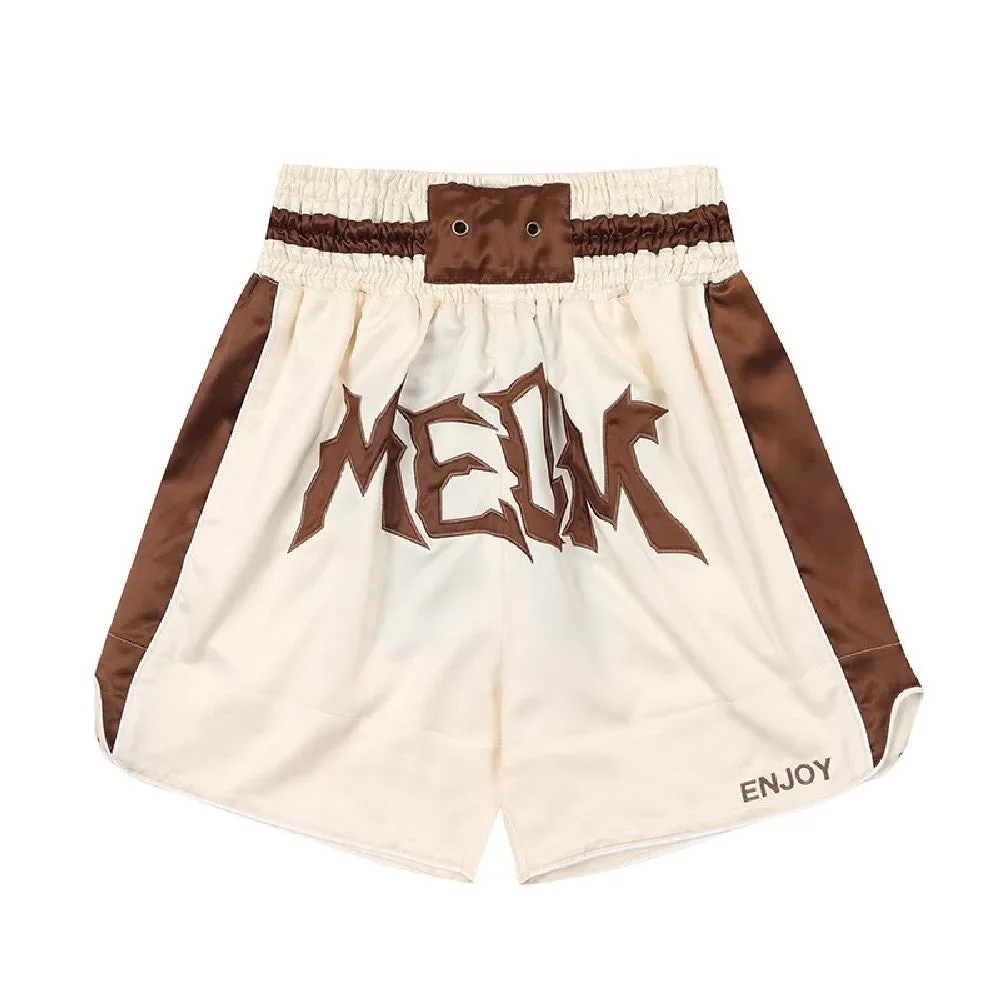 Boxing Shorts With Logo