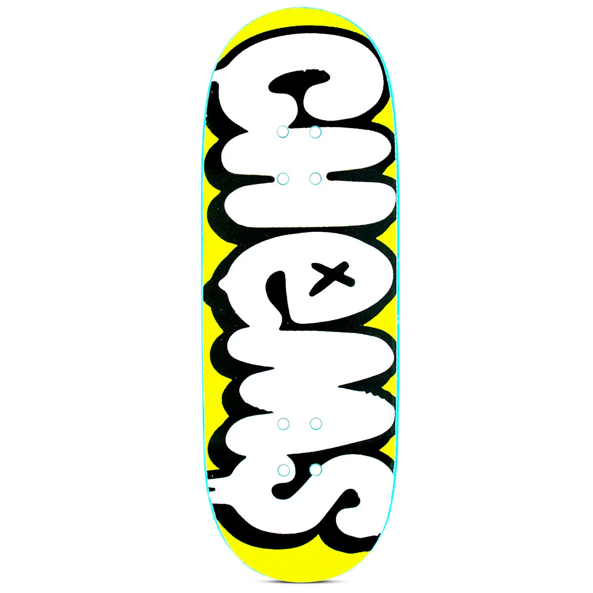 Chems x Deli Polycarbonate Fingerboard Deck - Bubbles