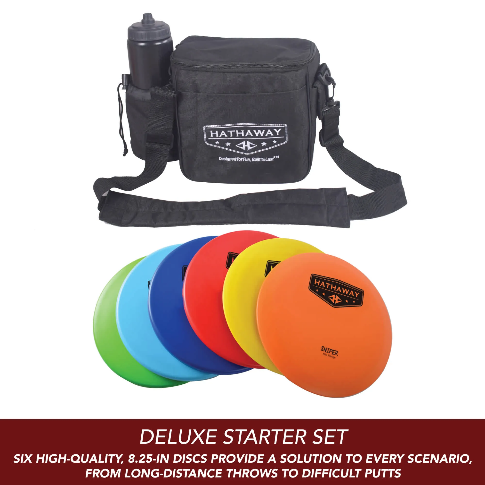 Deluxe Golf Disc Set