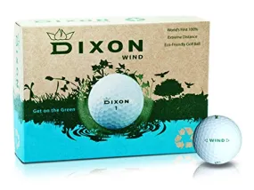 Eco-Friendly Max Distance Golf Balls, 1 Dozen