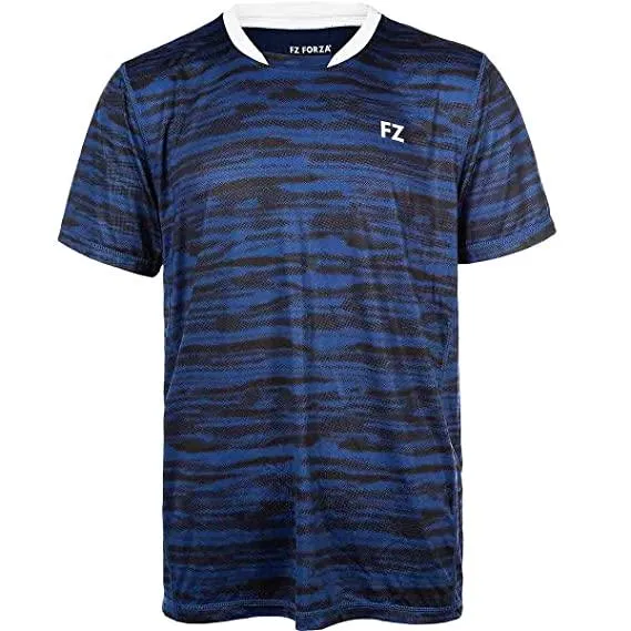 FZ FORZA Malone Badminton Tshirt (Steel) | KIBI Sports