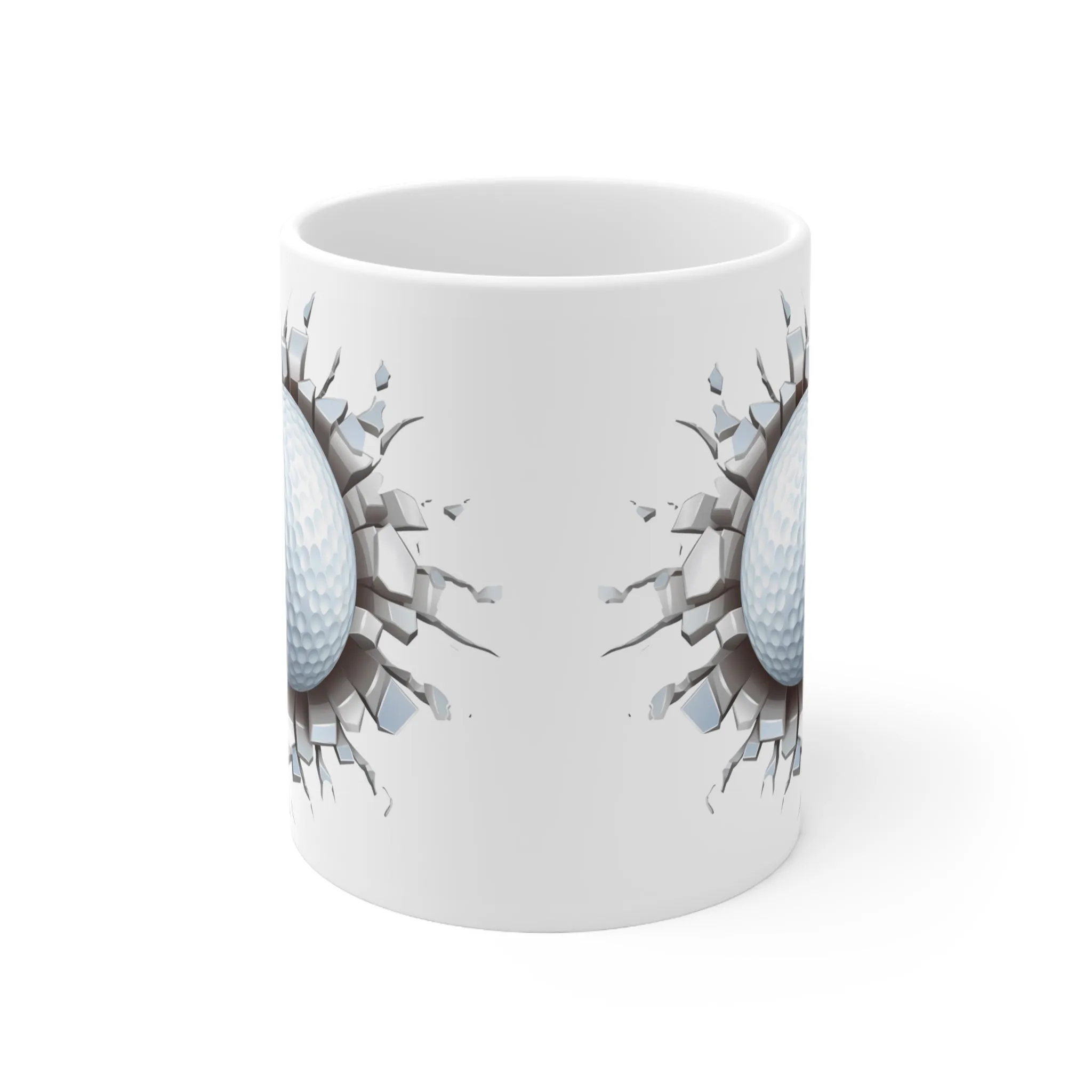 GOLF BALL IN HOLE 3D MUG - MUGSCITY - Free Shipping