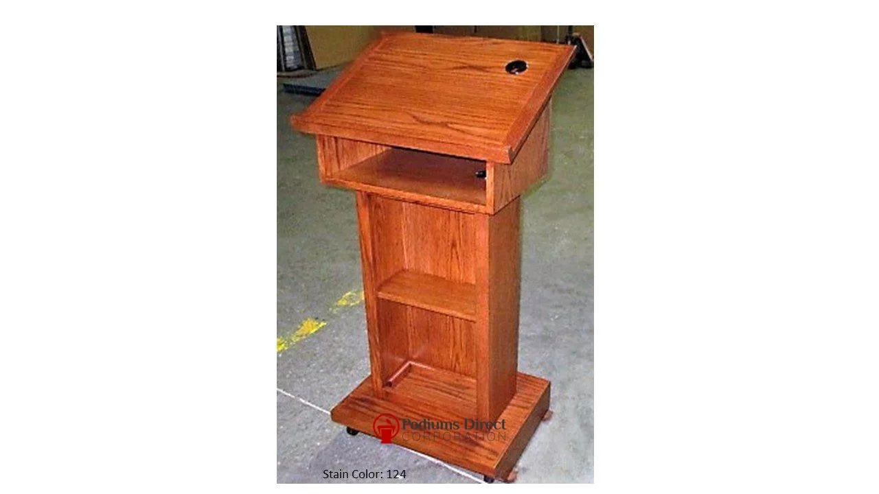 Handcrafted Solid Hardwood Lectern Royal - FREE SHIPPING!