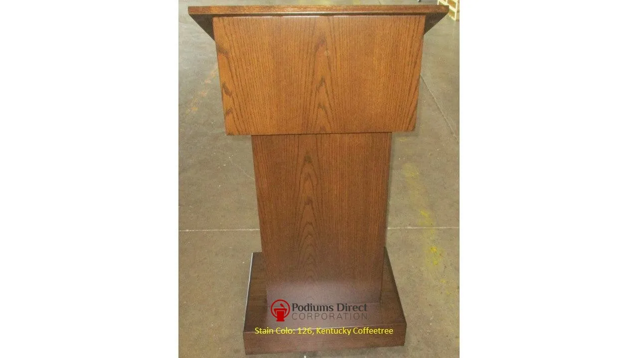 Handcrafted Solid Hardwood Lectern Royal - FREE SHIPPING!