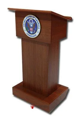 Handcrafted Solid Hardwood Lectern Royal - FREE SHIPPING!