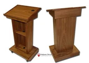 Handcrafted Solid Hardwood Lectern Royal - FREE SHIPPING!