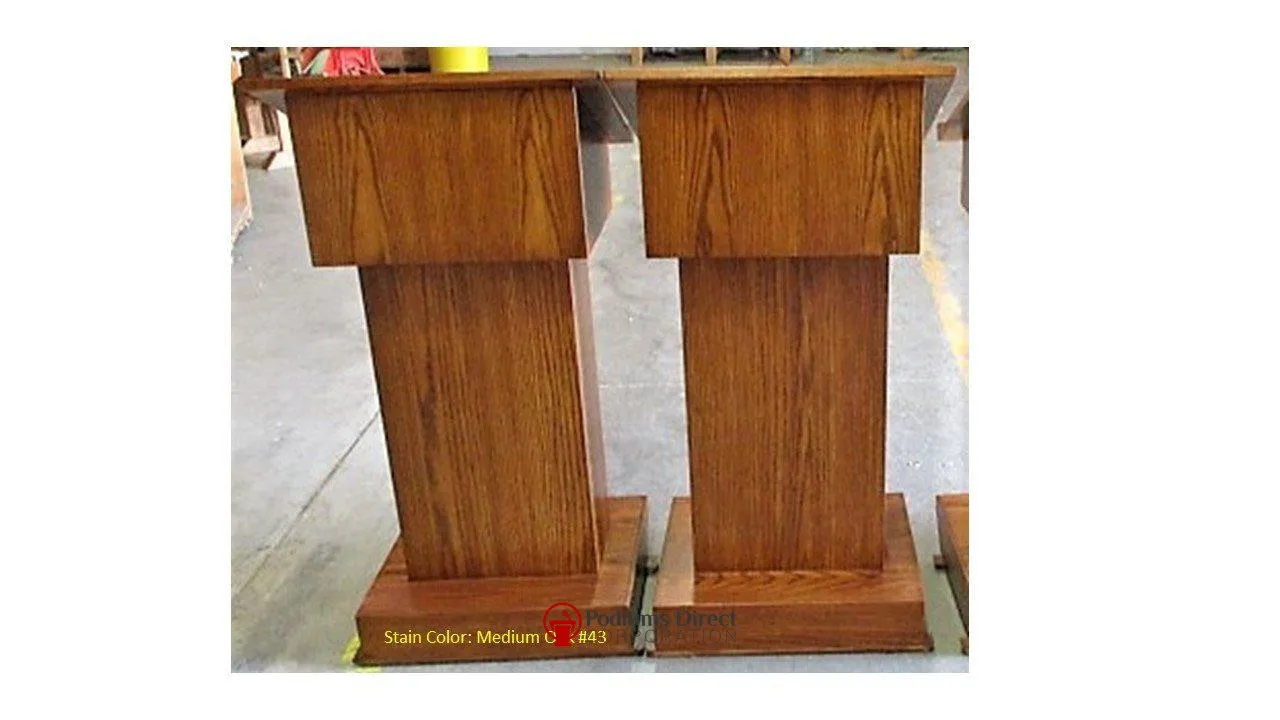 Handcrafted Solid Hardwood Lectern Royal - FREE SHIPPING!