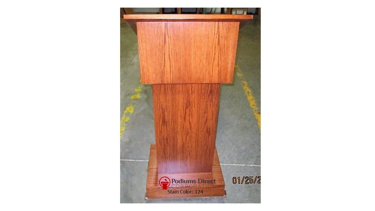 Handcrafted Solid Hardwood Lectern Royal - FREE SHIPPING!