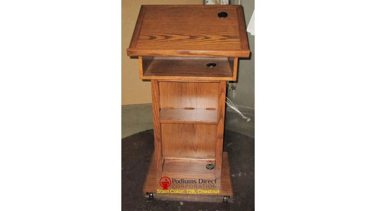 Handcrafted Solid Hardwood Lectern Royal - FREE SHIPPING!