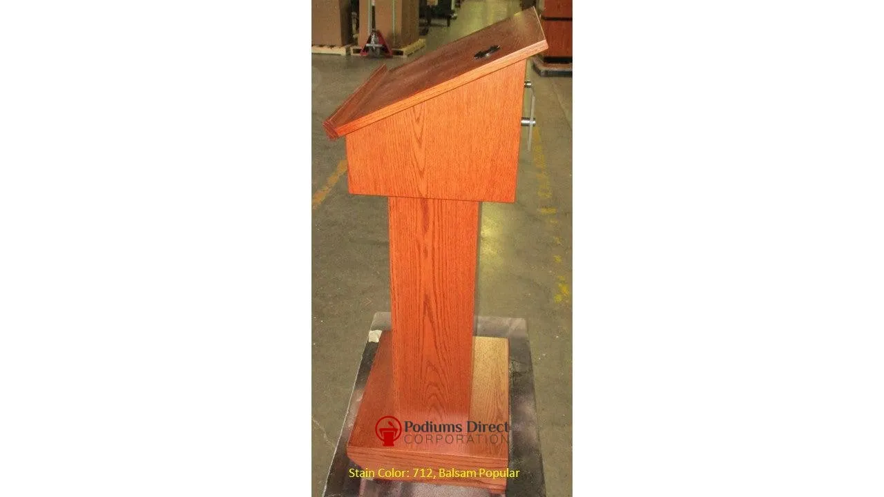 Handcrafted Solid Hardwood Lectern Royal - FREE SHIPPING!