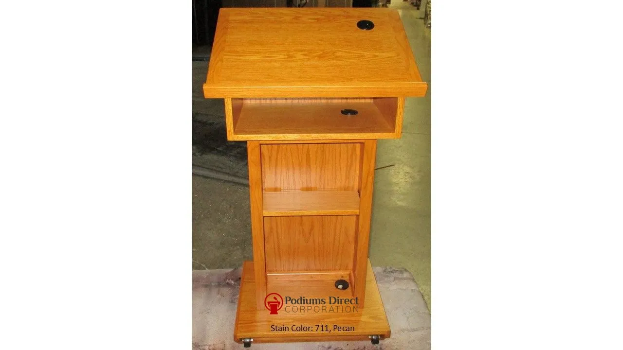 Handcrafted Solid Hardwood Lectern Royal - FREE SHIPPING!