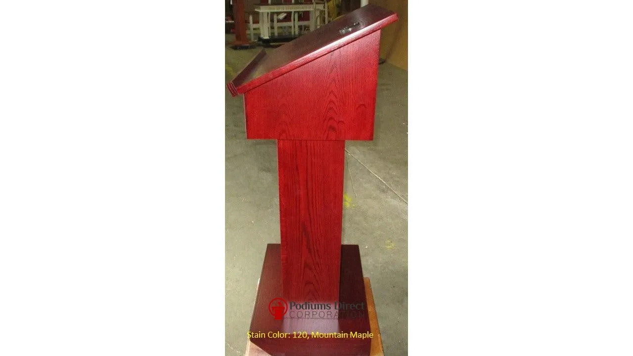 Handcrafted Solid Hardwood Lectern Royal - FREE SHIPPING!