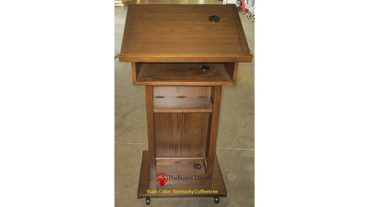 Handcrafted Solid Hardwood Lectern Royal - FREE SHIPPING!