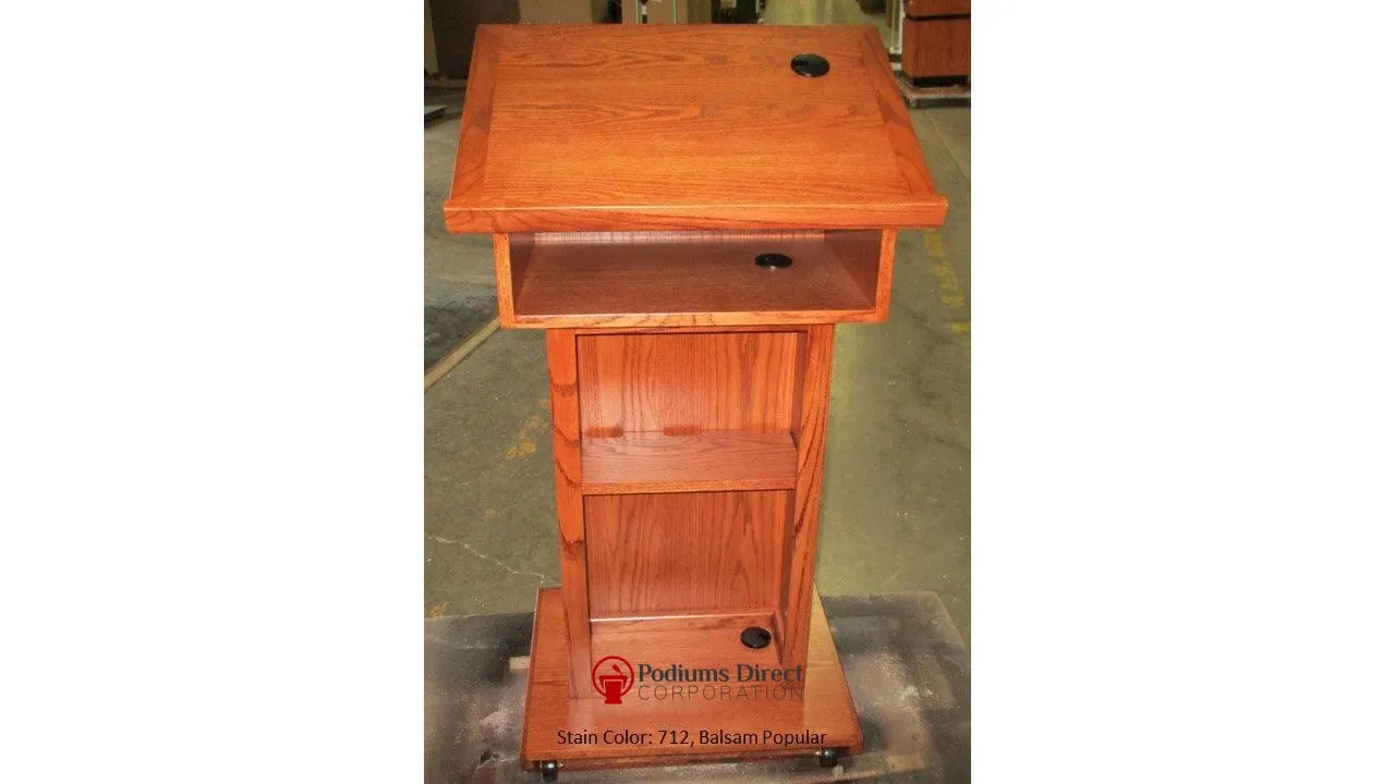 Handcrafted Solid Hardwood Lectern Royal - FREE SHIPPING!