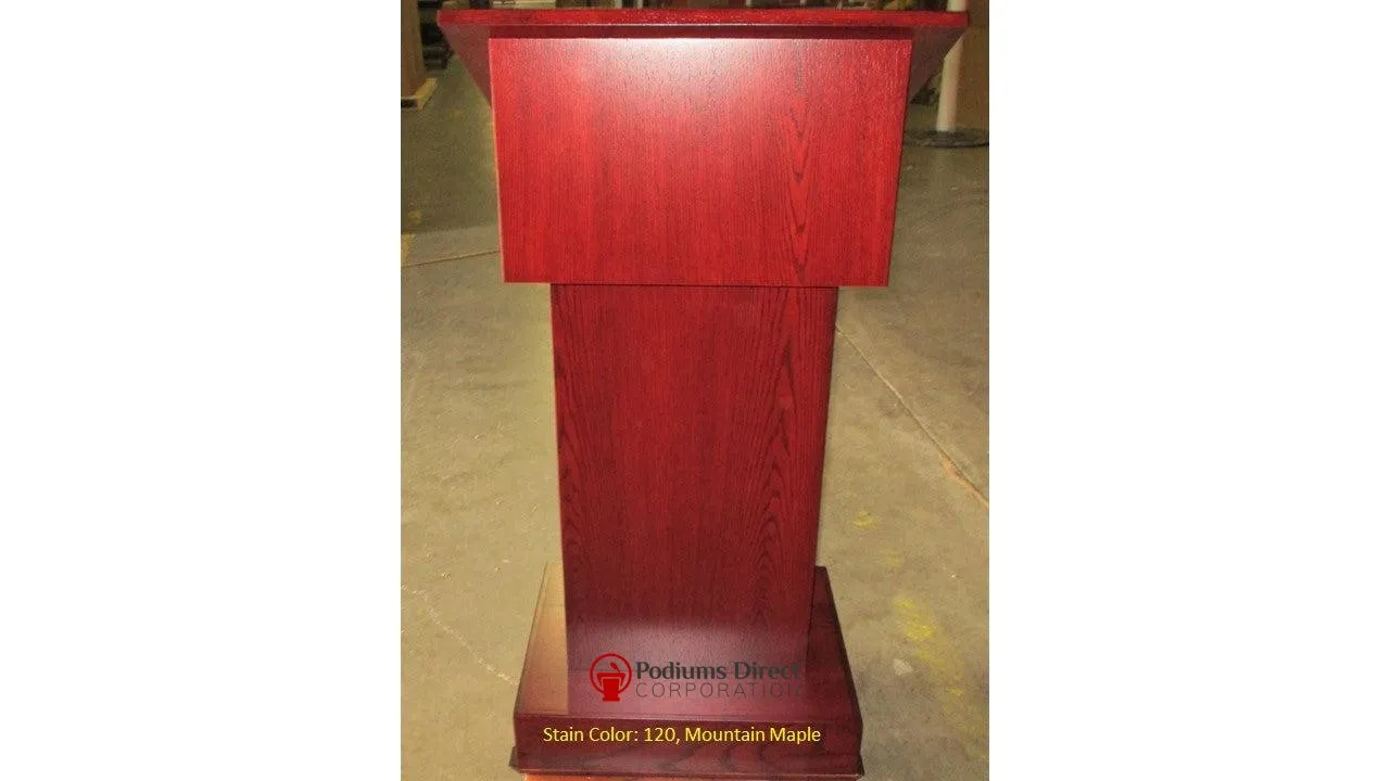 Handcrafted Solid Hardwood Lectern Royal - FREE SHIPPING!