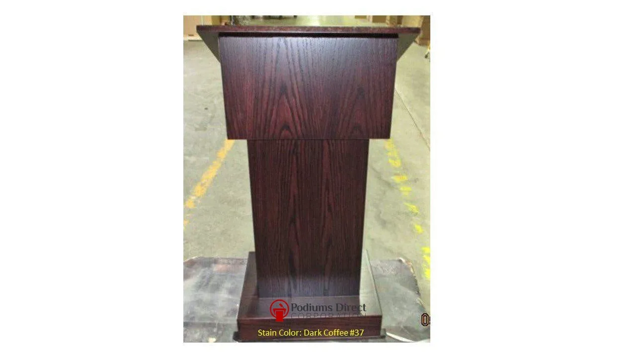 Handcrafted Solid Hardwood Lectern Royal - FREE SHIPPING!