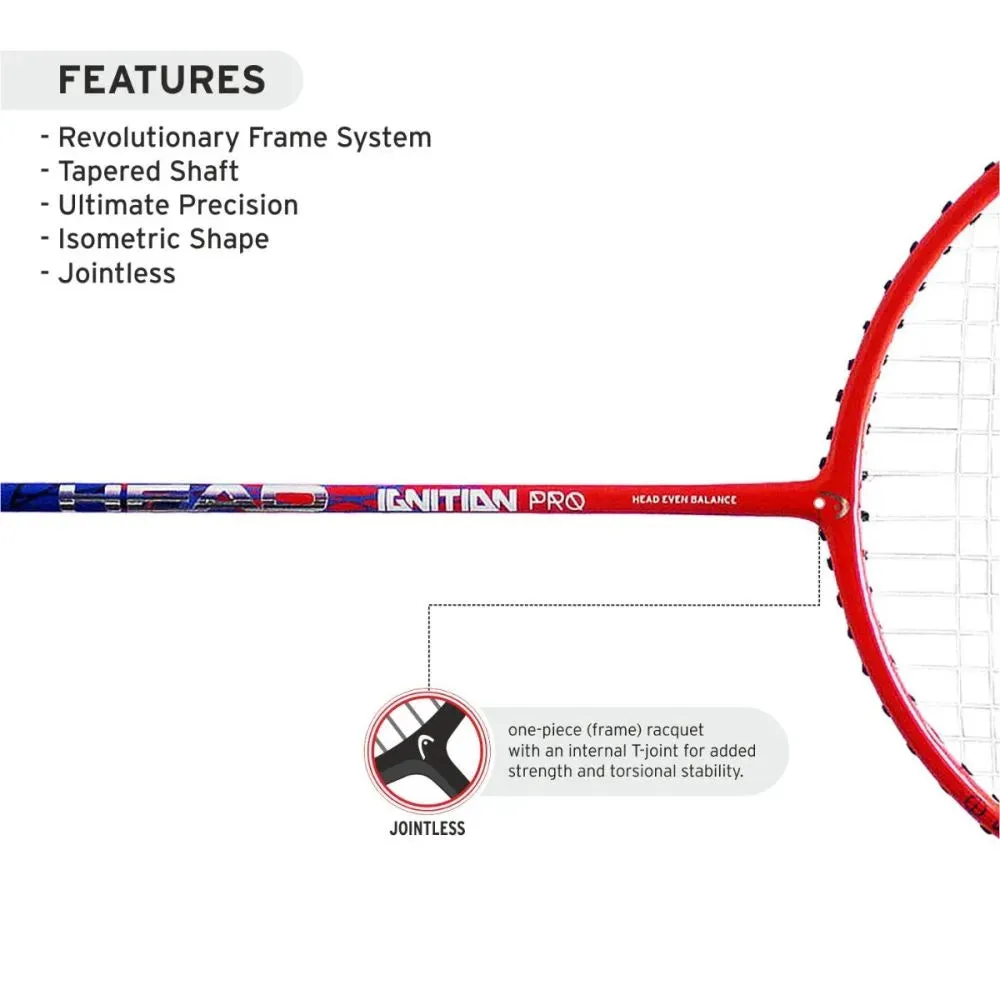 HEAD Ignition Pro Badminton Racquet |  KIBI Sports