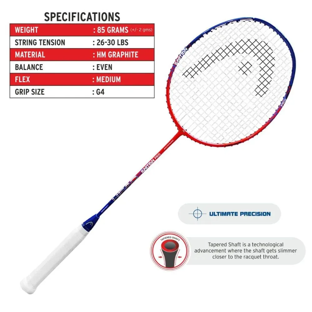 HEAD Ignition Pro Badminton Racquet |  KIBI Sports