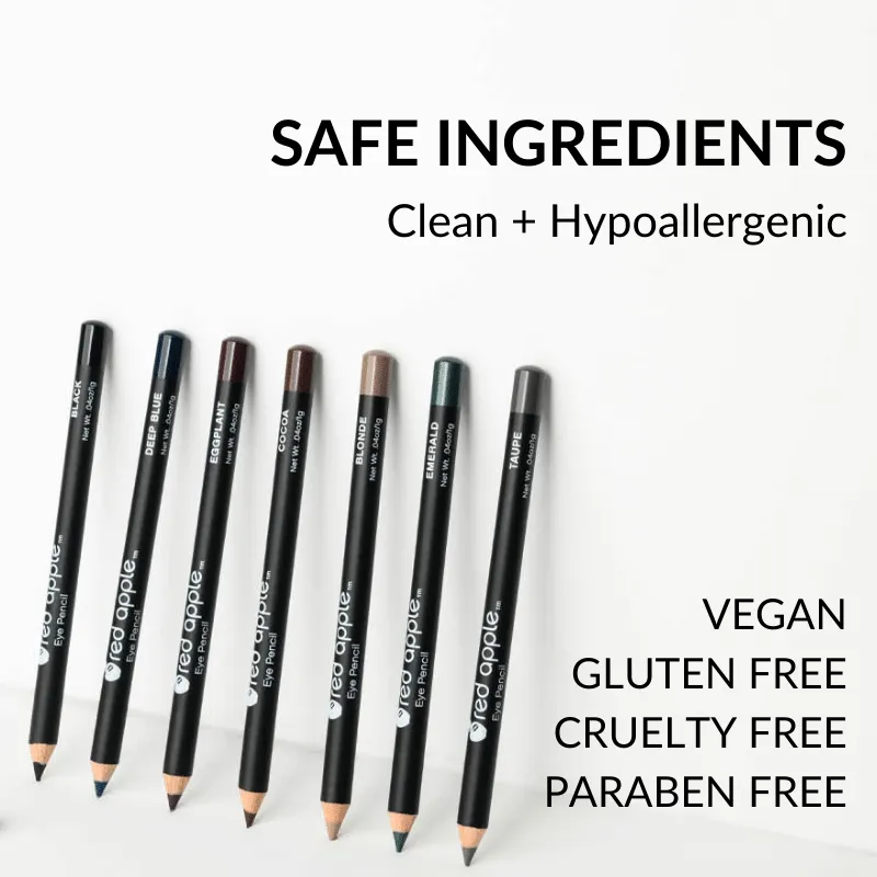 Hypoallergenic EyeLiner & Brow Pencils For Sensitive Eyes