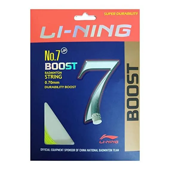 Li-NIng No. 7 Boost Professional Badminton String (0.70mm) | KIBI Sports