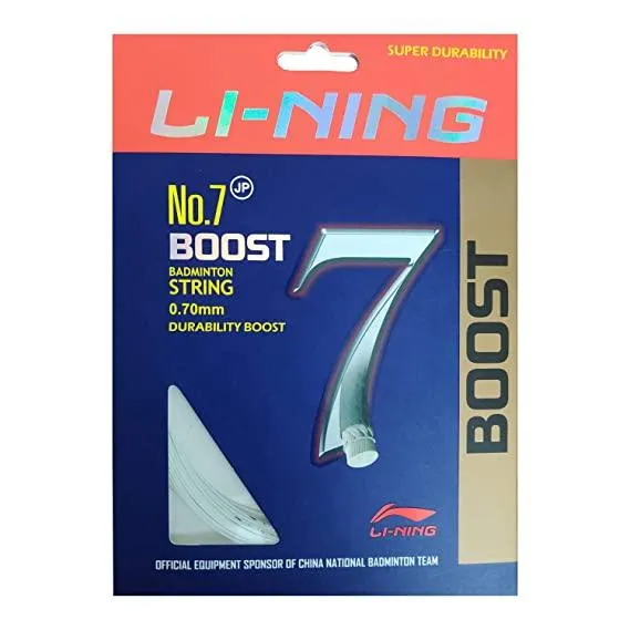 Li-NIng No. 7 Boost Professional Badminton String (0.70mm) | KIBI Sports