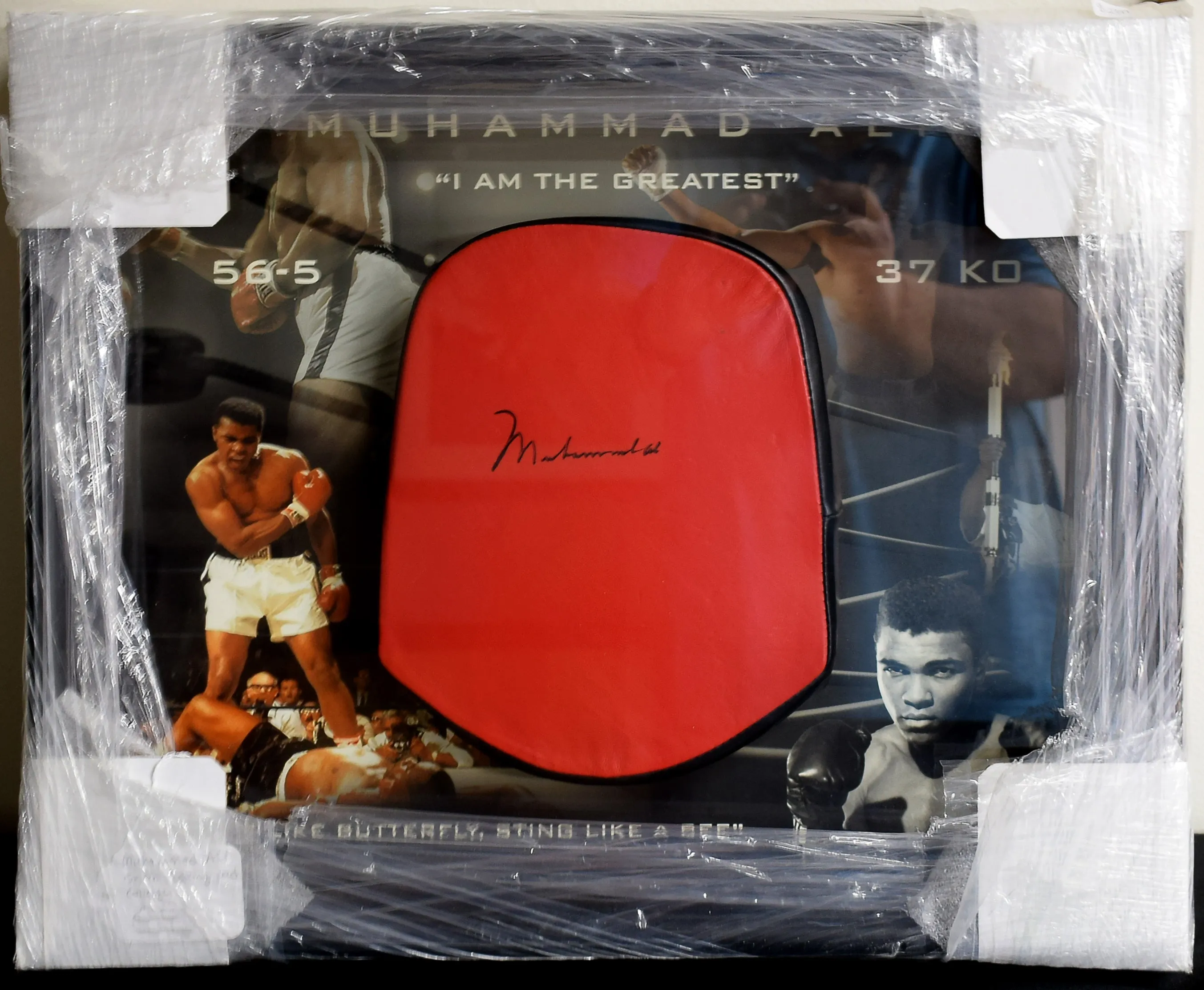 Muhammad Ali Boxing Blocker, Signed