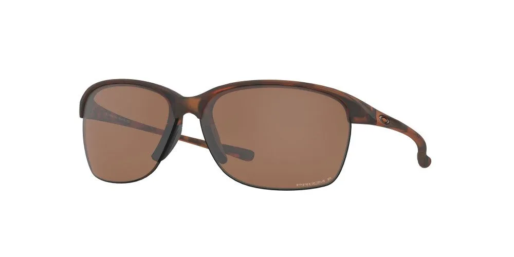 Oakley Unstoppable Matte Brown Tortoise Frame - Prizm Tungsten Lens - Polarized Sunglasses