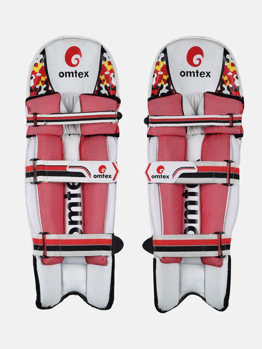 Omtex Professional Batting Pads | Cricket | KIBI Sports