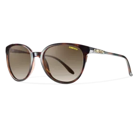 Smith Cheetah Tortoise Frame - ChromaPop Polarized Brown Gradient Lens - Polarized Sunglasses