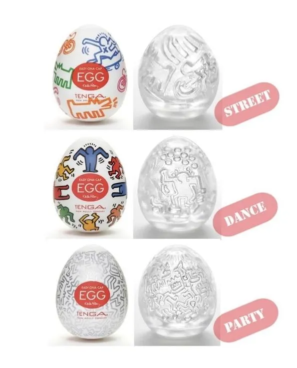 Tenga x Keith Haring - Dance Egg