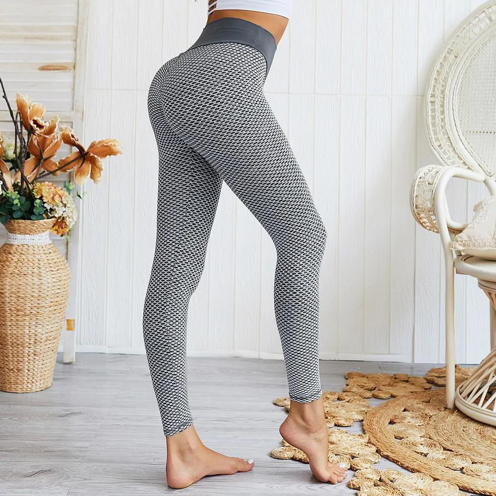 Women's Ruched High-Waist Butt Lifting Leggings