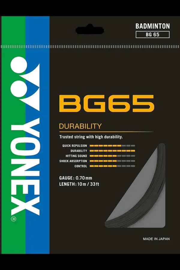 Yonex BG 65 Badminton StrinG | KIBI SPORTS