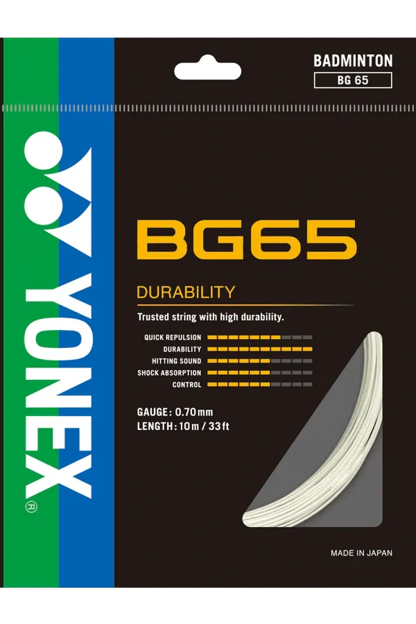 Yonex BG 65 Badminton StrinG | KIBI SPORTS