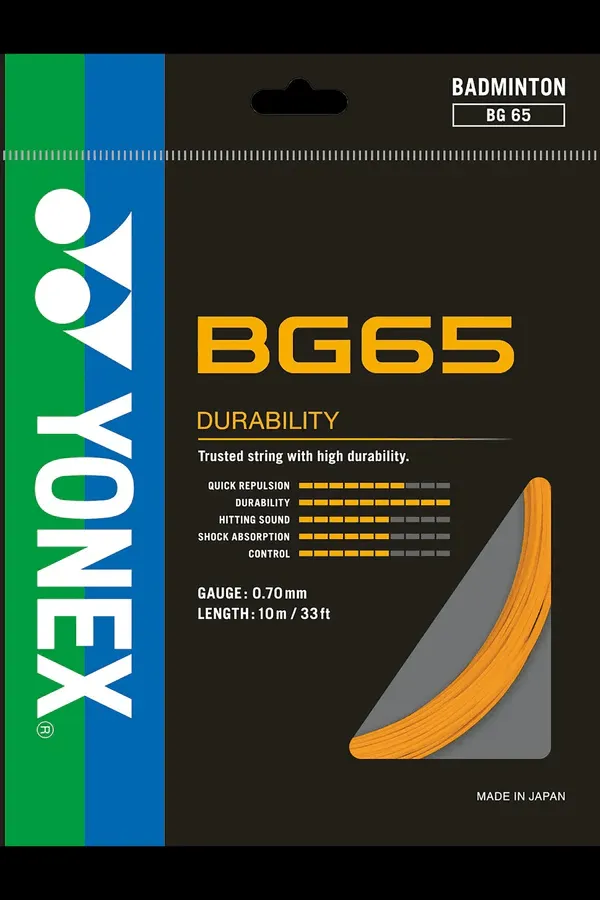 Yonex BG 65 Badminton StrinG | KIBI SPORTS